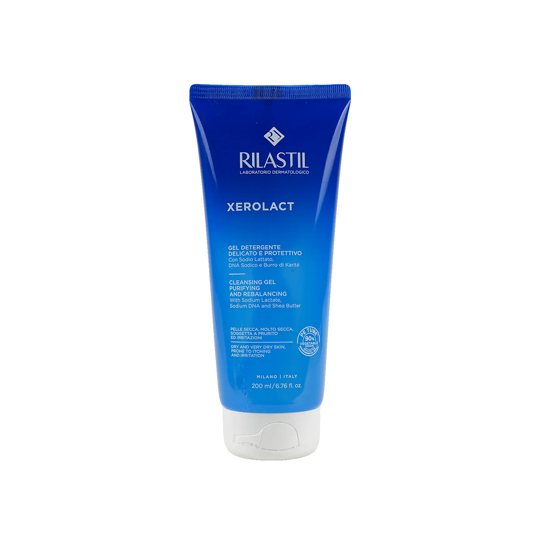 Rilastil Xerolact Cleansing Gel 200ml 1+1 Offer