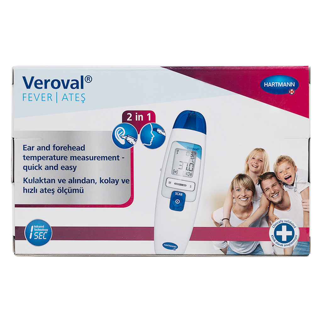 Hartmann Veroval Fever Ear & Forehead 2in1 Thermometer