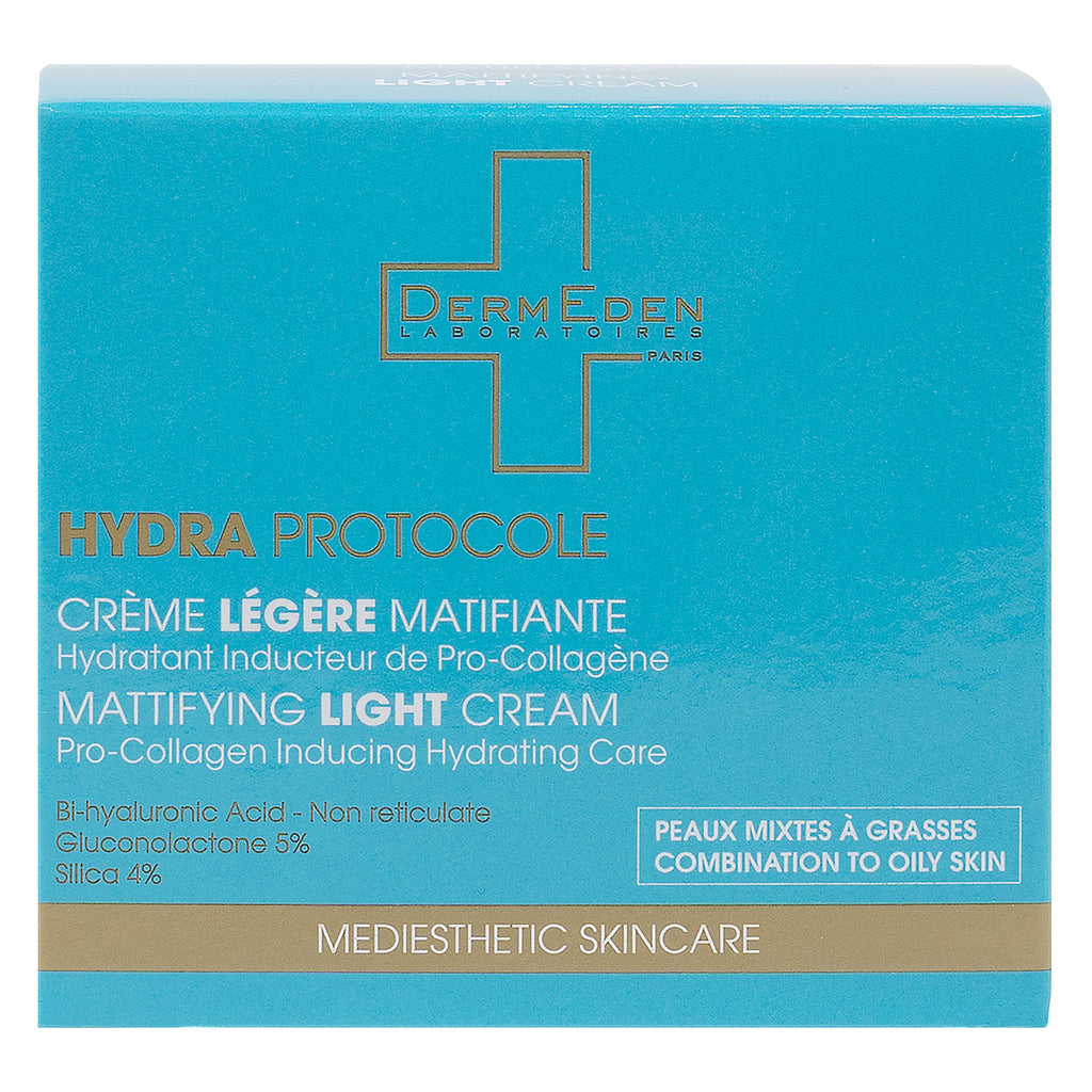 Derm Eden Hydra Protocole Mattifying Light Cream 50ml