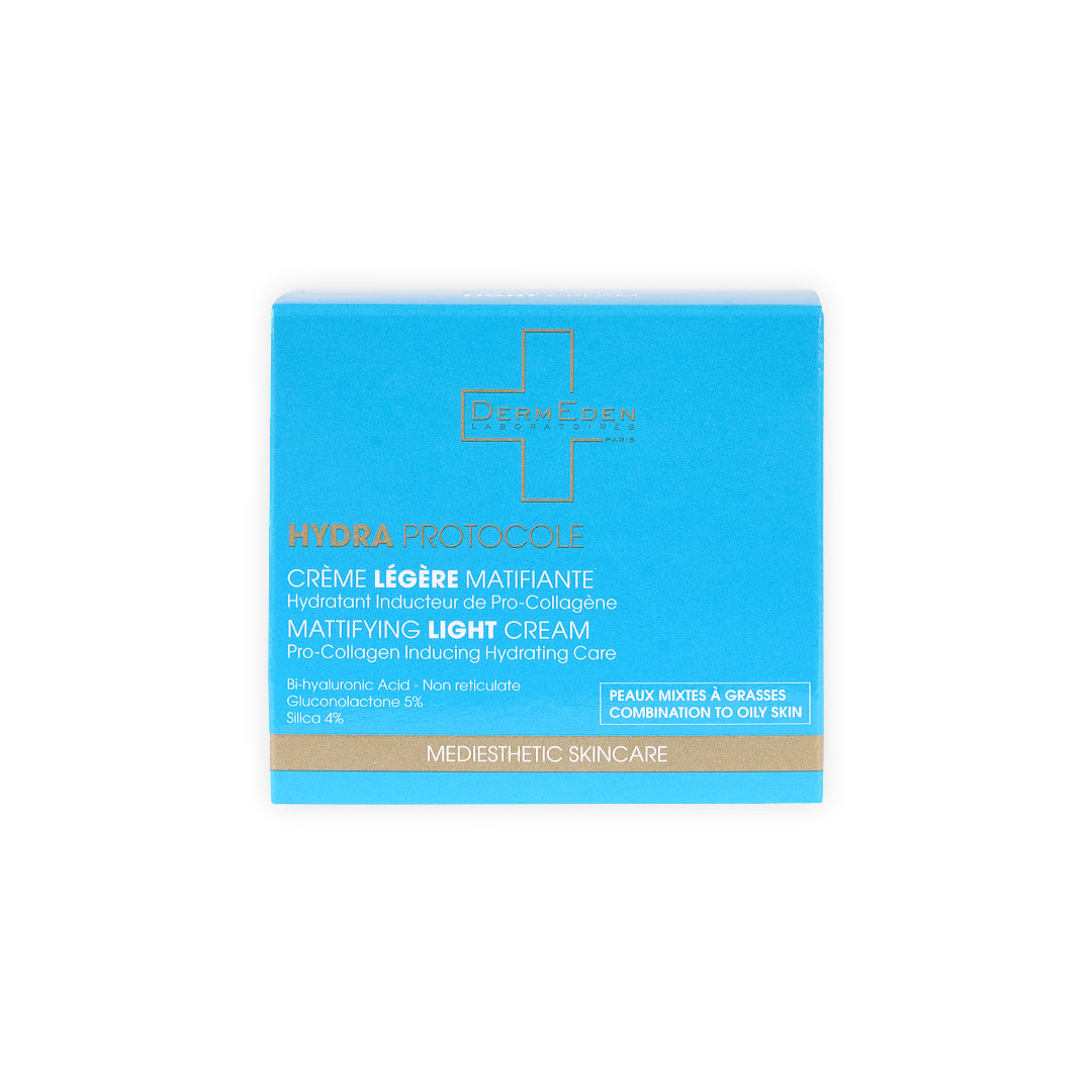 Derm Eden Hydra Protocole Mattifying Light Cream 50ml