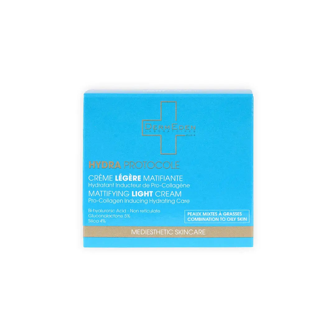 Derm Eden Hydra Protocole Mattifying Light Cream 50ml
