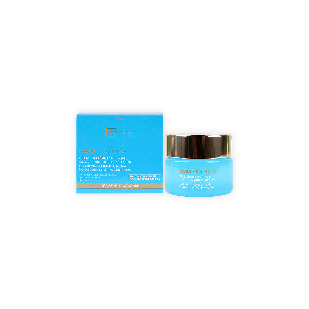 Derm Eden Hydra Protocole Mattifying Light Cream 50ml