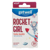 Getwell Rocket Girl Yara Bandi First Aid Plaster 20Pcs