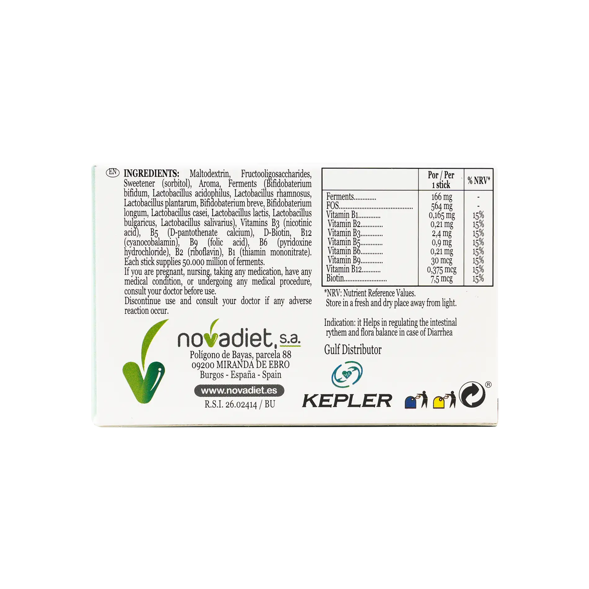 Novadiet Preobik 10 Sticks