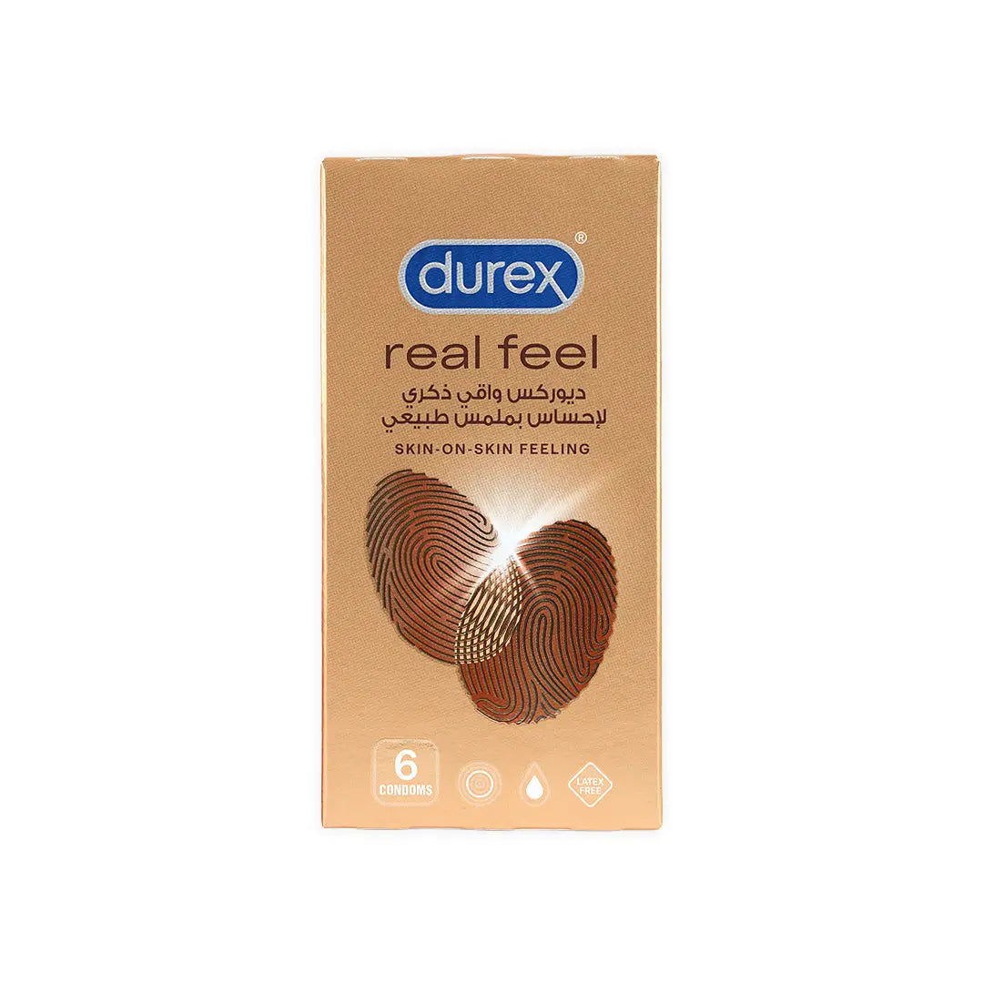 52290-Durex Real Feel Condoms 6Pcs