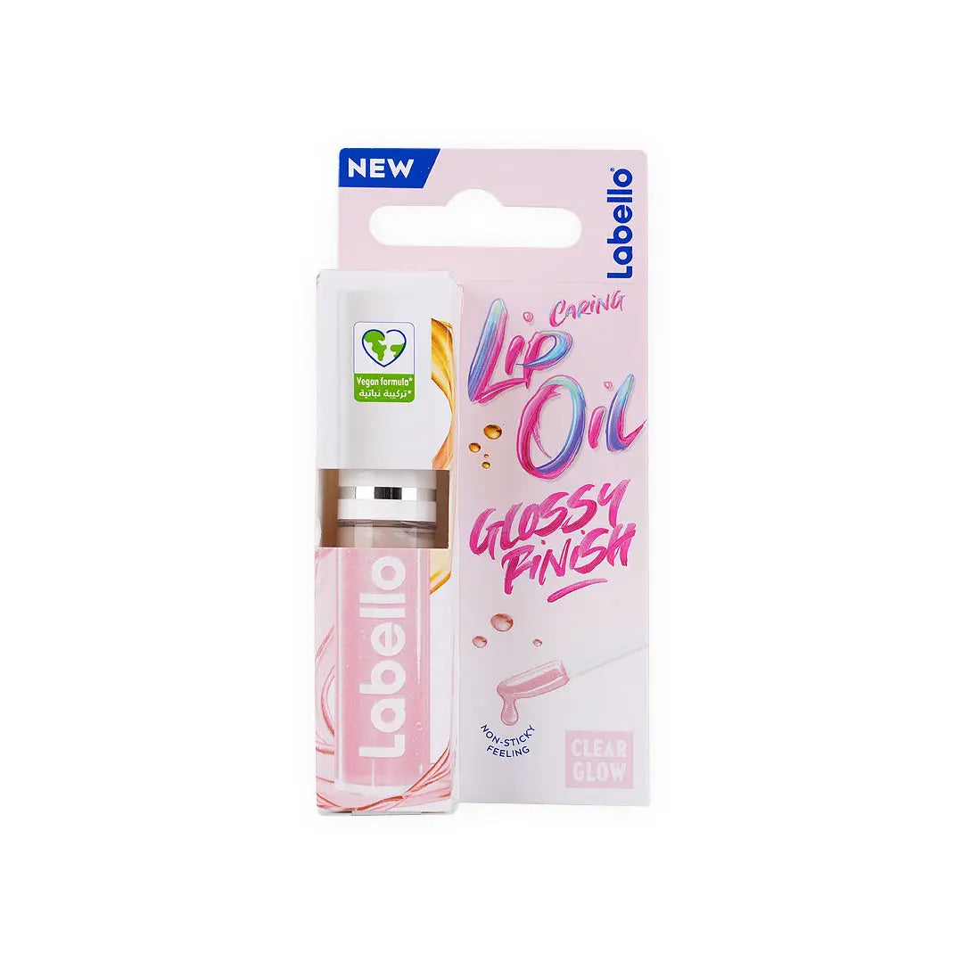 Labello Lip Oil Glossy Finish-Clear Glow