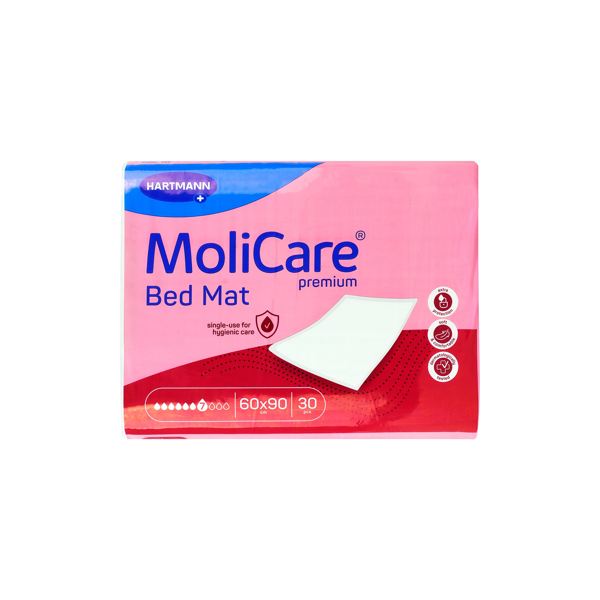 52307-Hartmann Molicare Premium Bed Mat 60X90cm 30Pcs +1