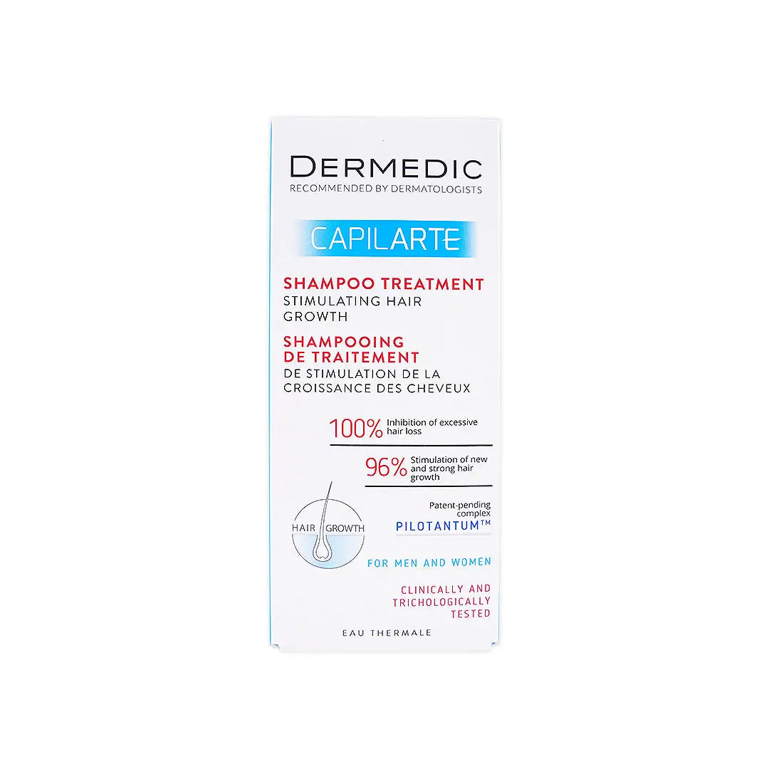 dermedic capilarte shampoo treatment hair growth 300ml