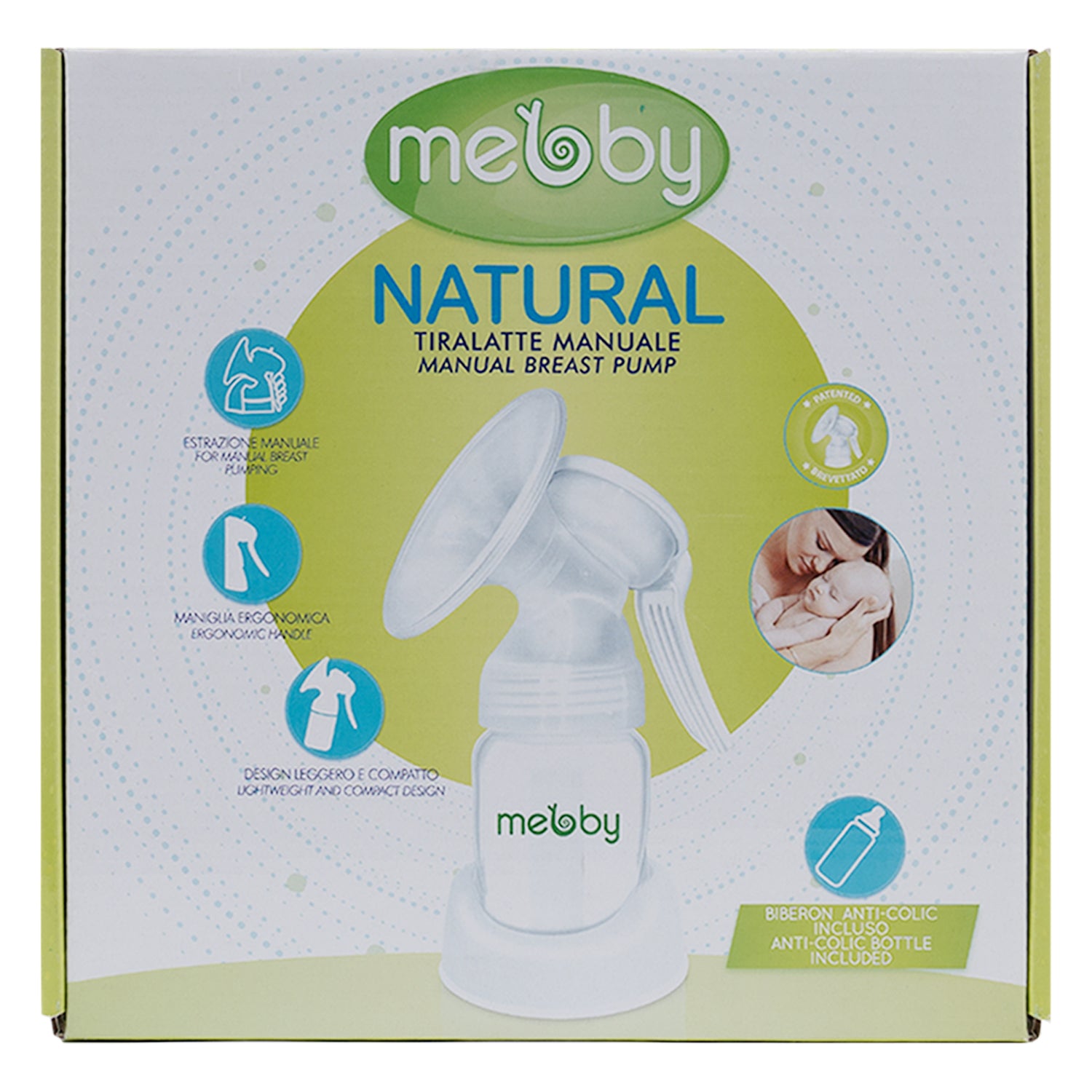 Mebby Natural Manual Breast Pump-95244