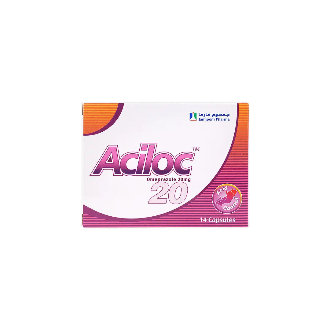 52387-Aciloc Omeprazole 20mg 14 Capsules
