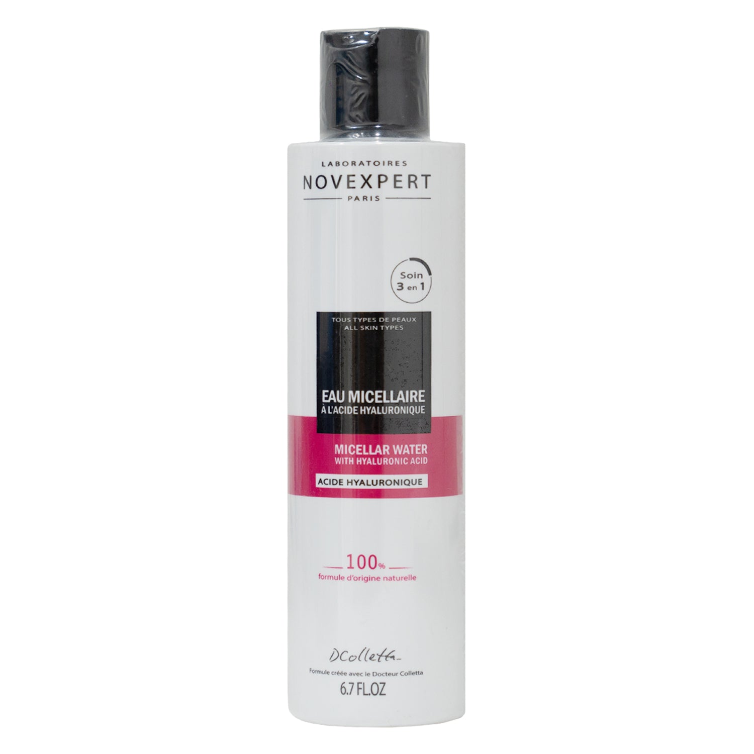 Novexpert Micellar Water With Hyaluronic Acid 200ml