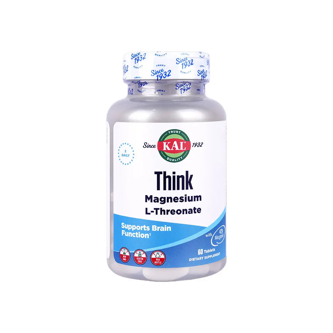 Think Kal Kal Think Magnesium L-Threonate 60 Tablets – Pharmazone
