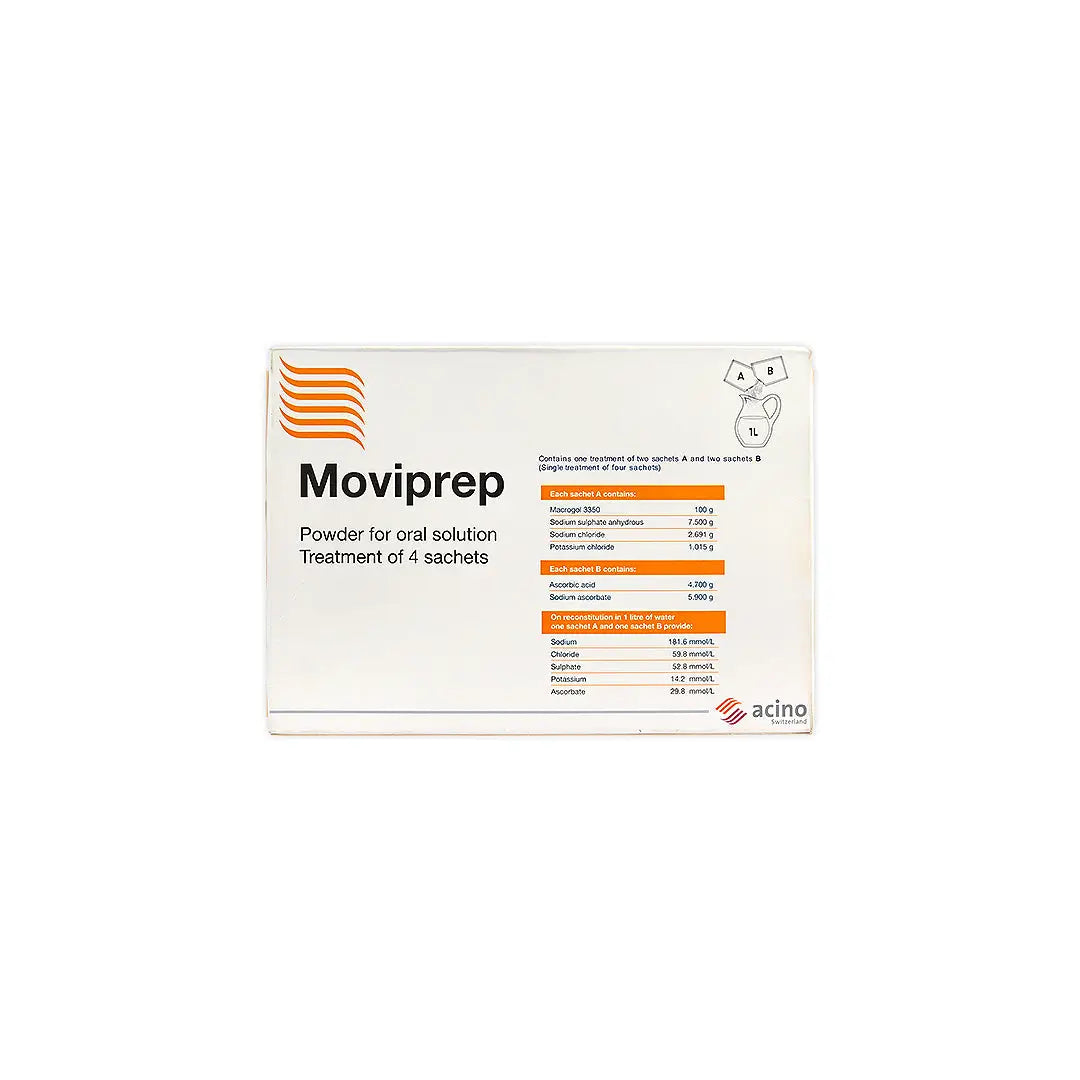 Moviprep Powder For Oral Solution 4 Sachets
