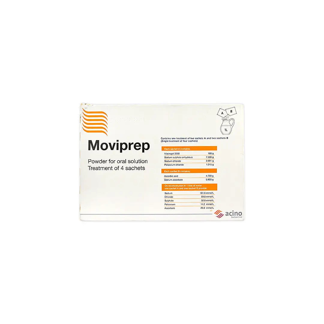 Moviprep Powder For Oral Solution 4 Sachets