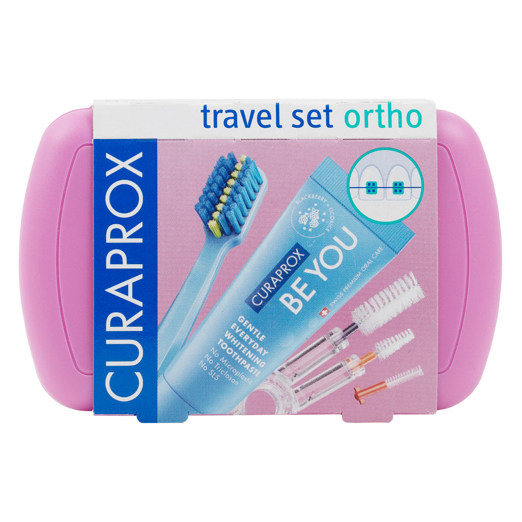 Curaprox Travel Set Ortho-(T/B +10ml Be You Tooth Paste)