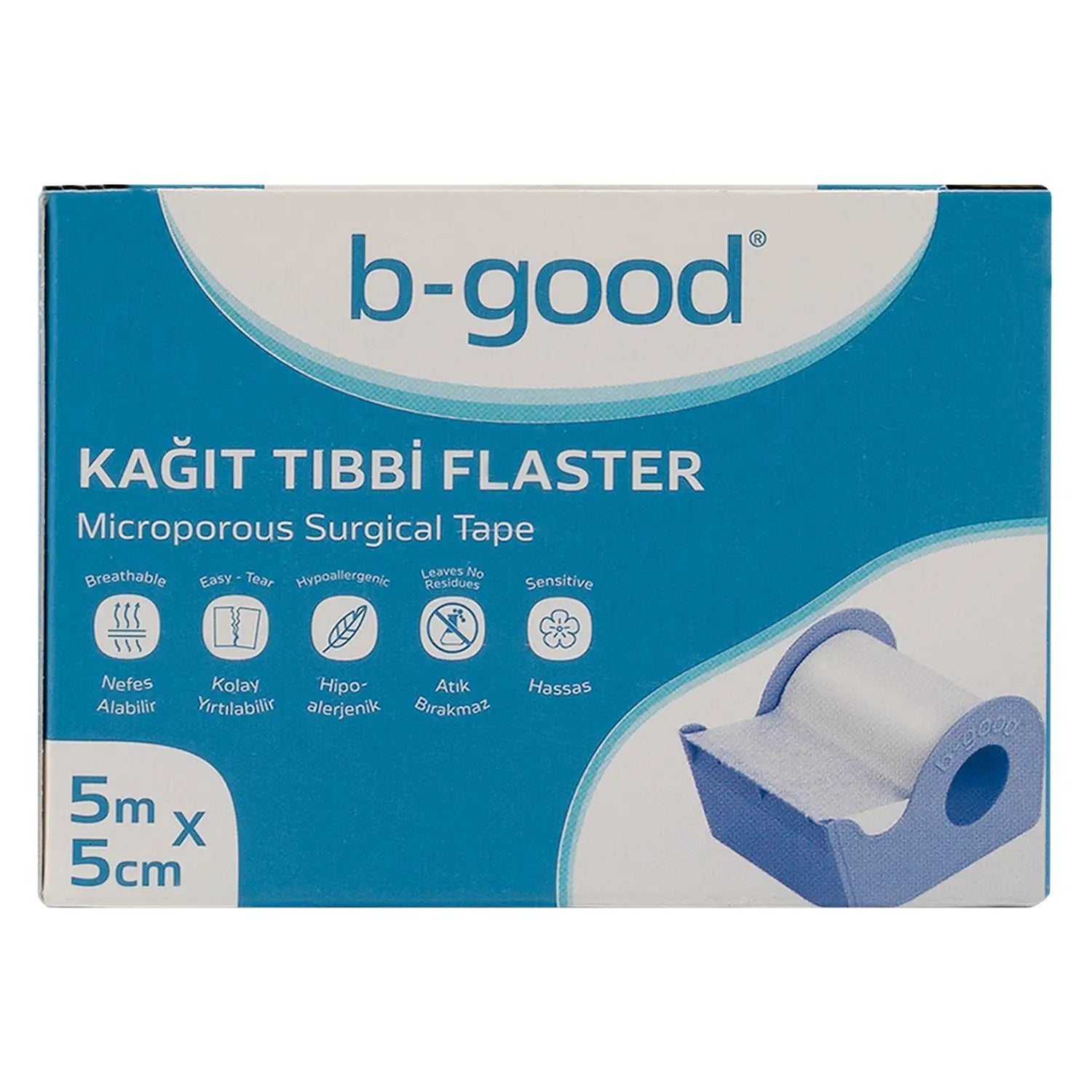 B-Good Microporous Surgical Tape 5mX5cm