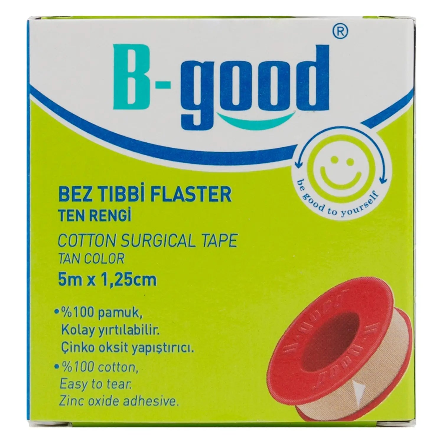 B-Good Cotton Surgical Tape 5mX1.25cm