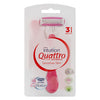 Schick Intuition Quattro Sensitive Skin For Women 3 Razors