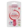 Schick Intuition Quattro Sensitive Skin For Women 3 Razors