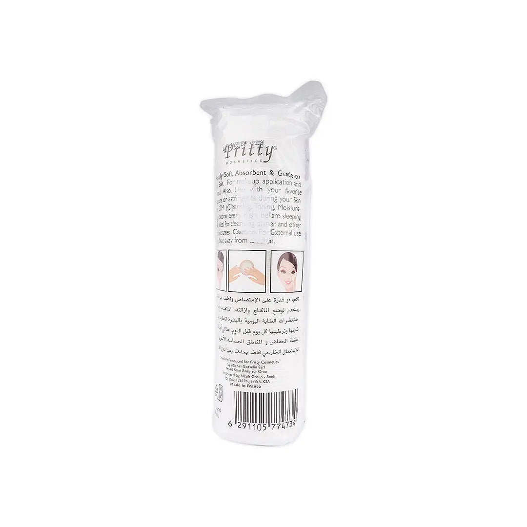 Pritty Cotton Rounds Pads 80Pcs