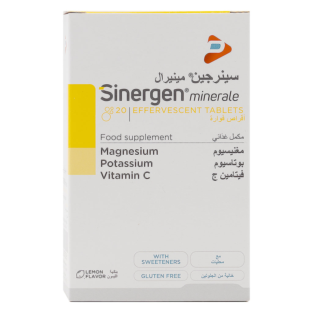 Pharmaline Sinergen Minerale 20 Effervescent Tablets