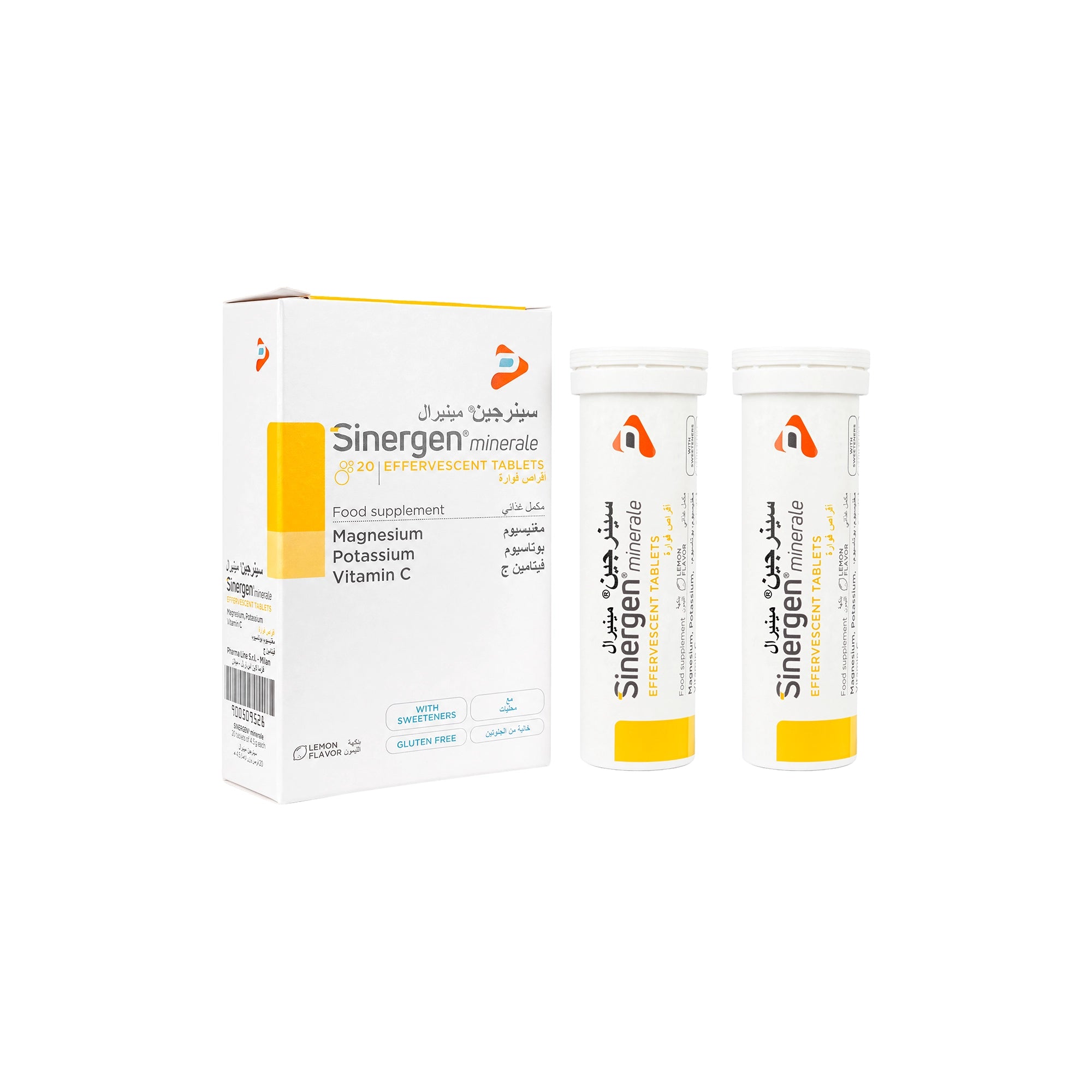 Pharmaline Sinergen Minerale 20 Effervescent Tablets