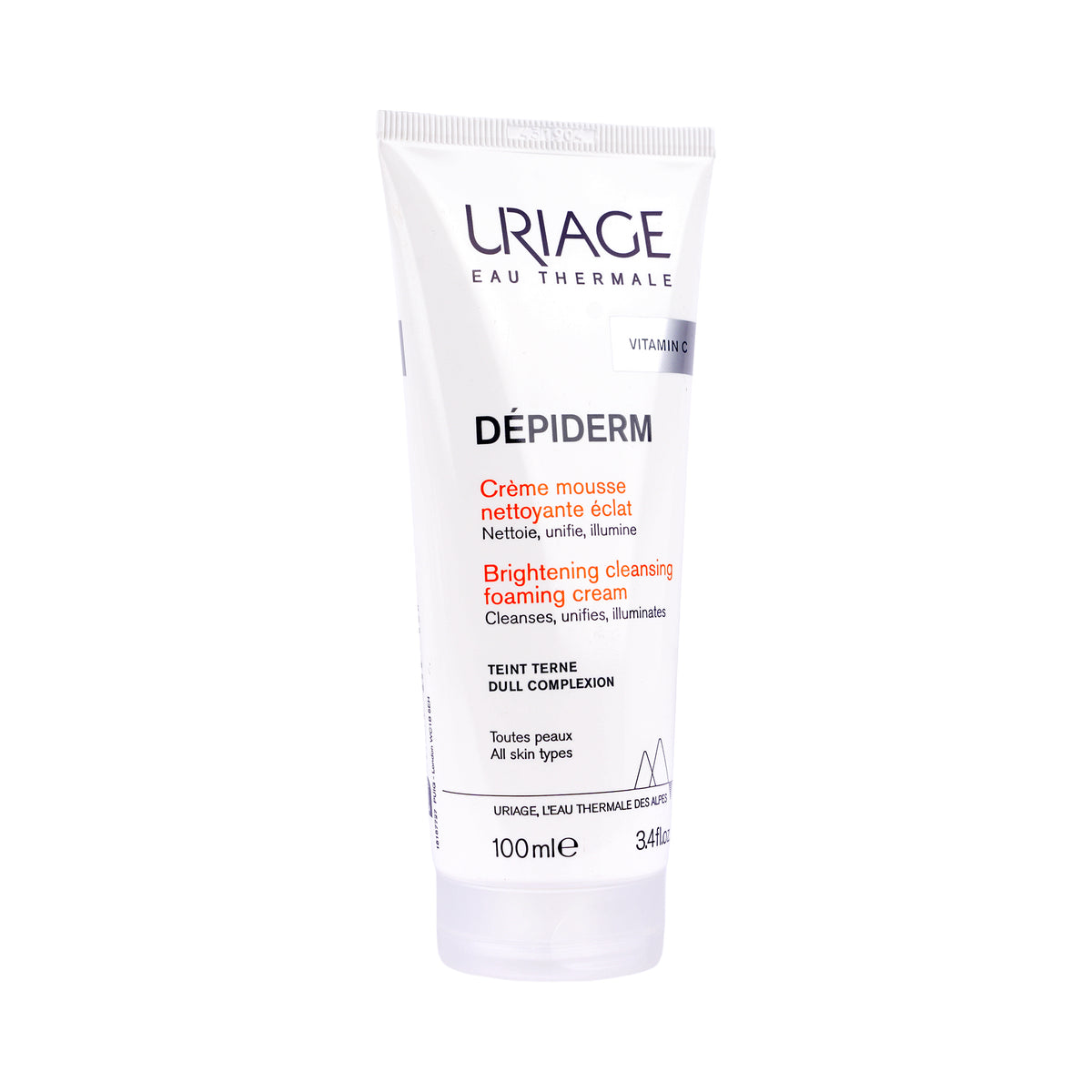 52482-Uriage Depiderm Brightening Cleansing Foaming Cr Vit C 100ml +1
