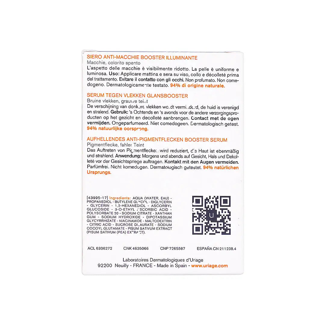 Uriage Depiderm Brightening Booster Serum 30ml