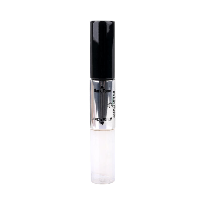 52485-Duo 2-In-1 Brush-On Striplash Adhesive, Dark Tone &amp; Clear 5g