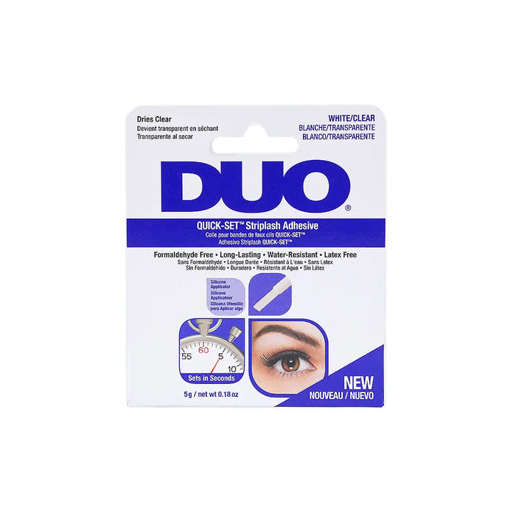 52487-Duo Quick-Set Striplash Adhesive, Clear 5gm +1