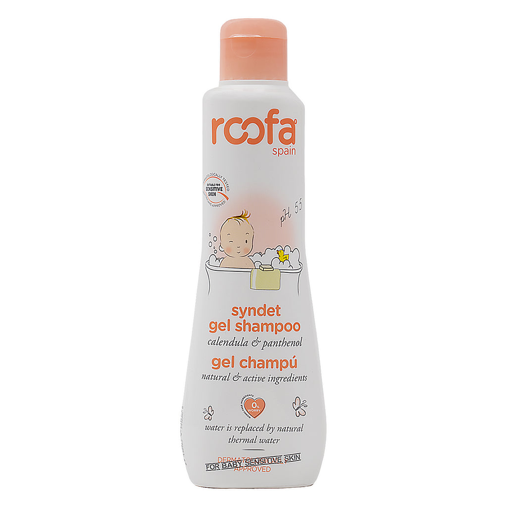 Roofa Calendula & Panthenol Syndet Gel Shampoo 200ml