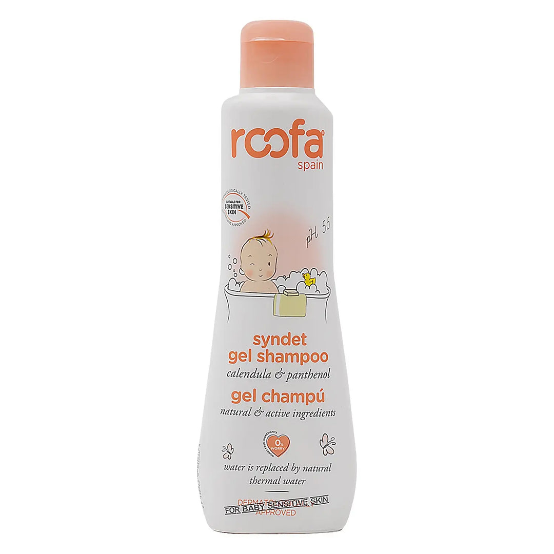 52501-Roofa Calendula &amp; Panthenol Syndet Gel Shampoo 200ml +3