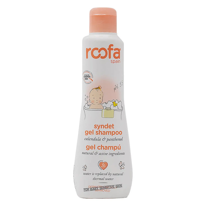 52501-Roofa Calendula &amp; Panthenol Syndet Gel Shampoo 200ml +3