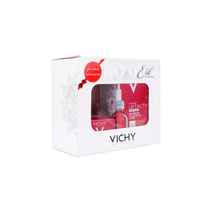 52503-Vichy Liftactiv B3 Serum 30ml+ Collagen Cream 15ml Free +3