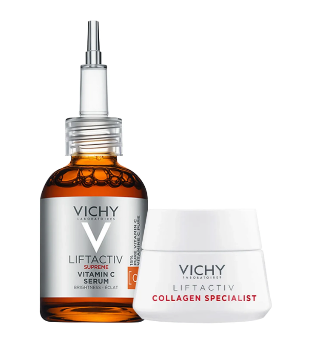 Vichy Liftactiv Vit c Serum 20ml +Collagen Cream 15ml