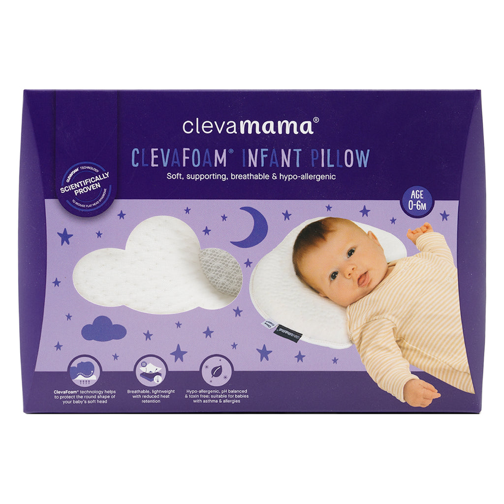Clevamama Clevafoam Infant Pillow - Age 0-6m