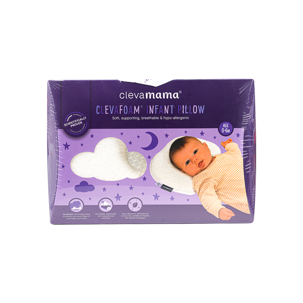 Clevamama Clevafoam Infant Pillow - Age 0-6m