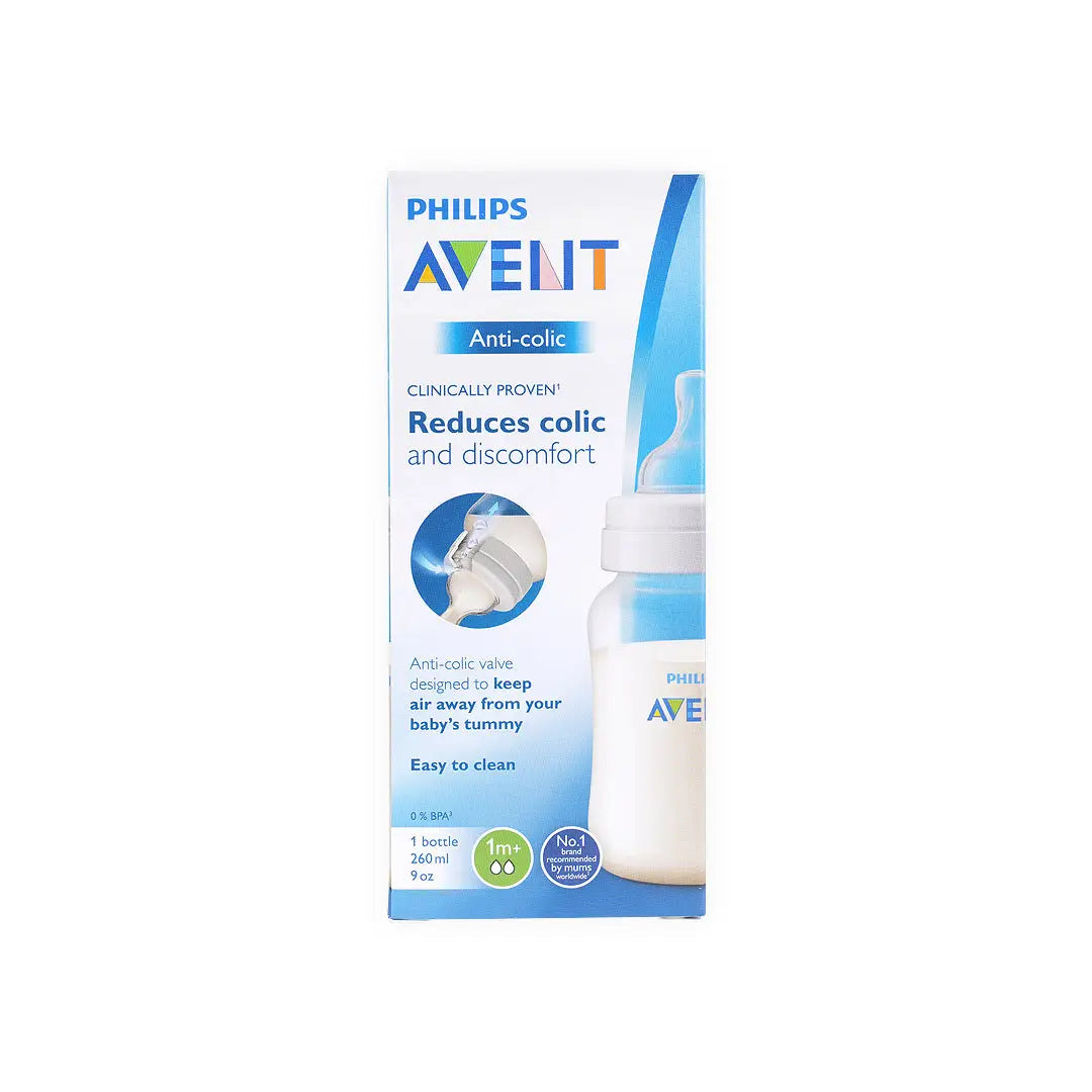 Avent Anti-Colic Baby Bottle 1m+ 260ml-F813/61(PA574)