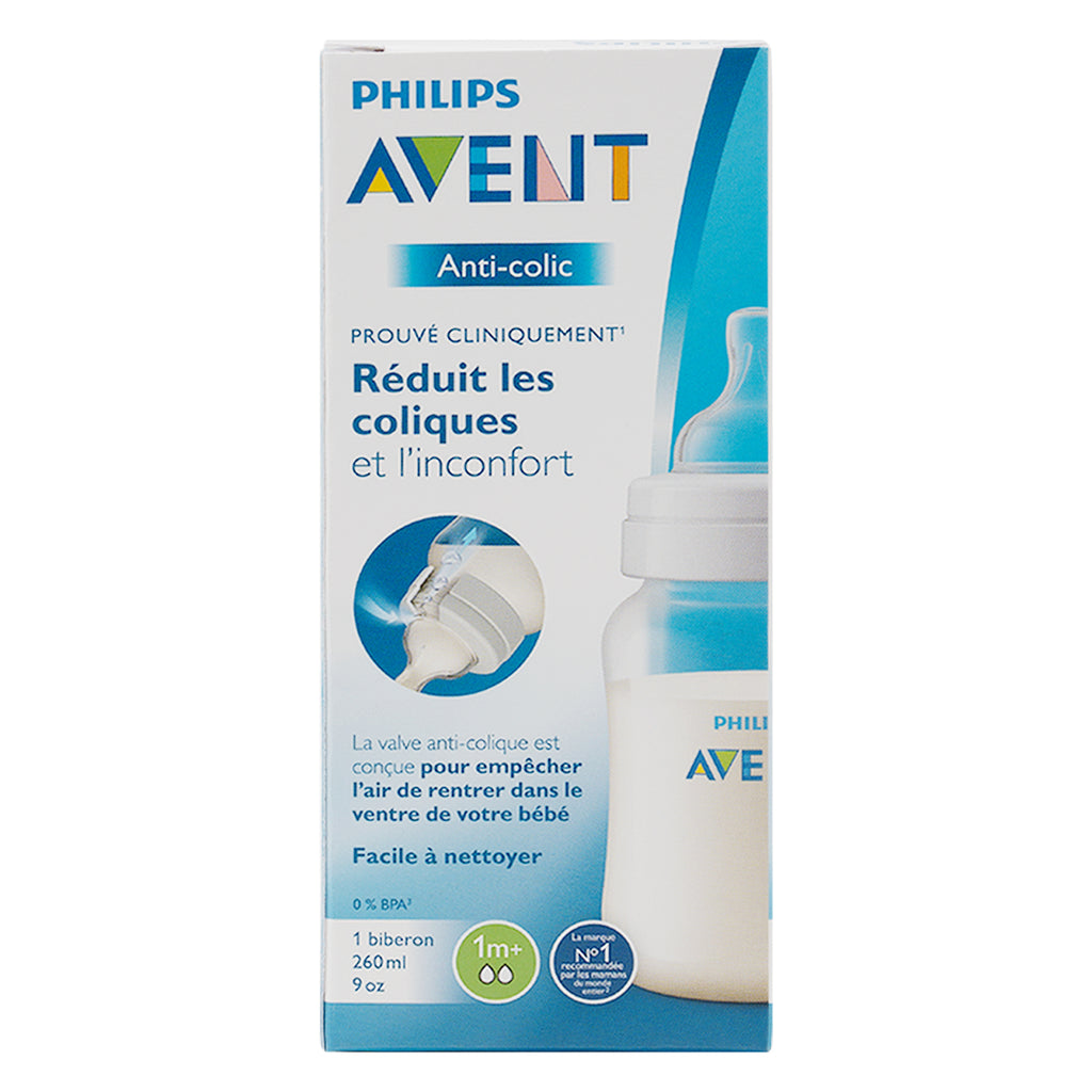 Philips Avent Reduces-Colic 1m+ Bottle 260ml-Scf813/61(8446)