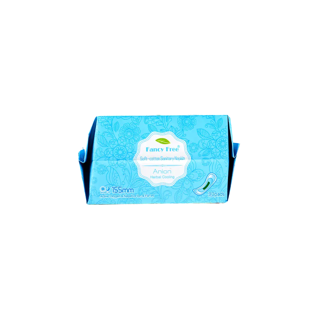 Fancy Free Soft-Cotton Sanitary Napkin 155mm - 30Pads