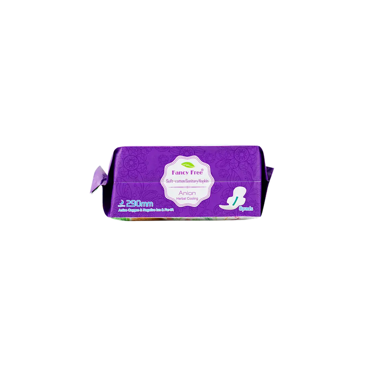 52521-Fancy Free Soft-Cotton Sanitary Napkin 290mm - 8Pads +3