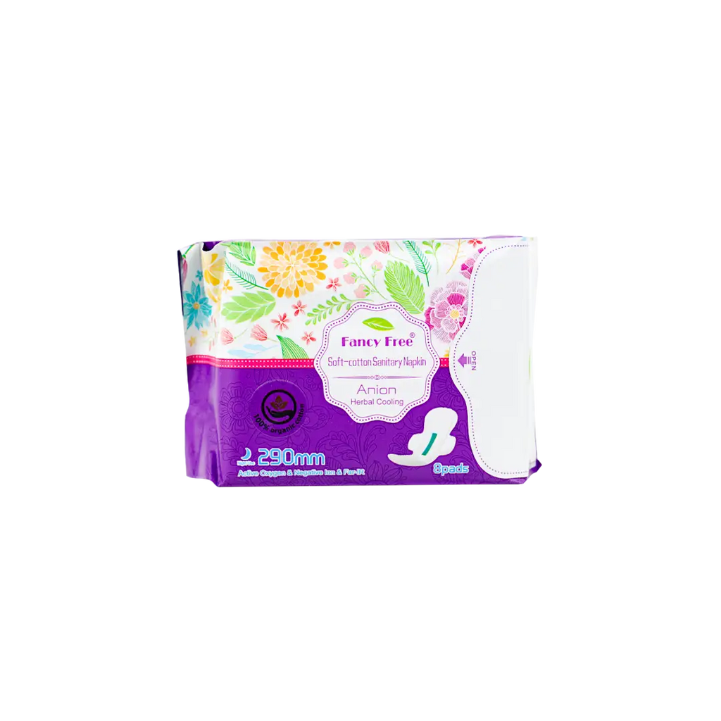 Fancy Free Soft-Cotton Sanitary Napkin 290mm - 8Pads
