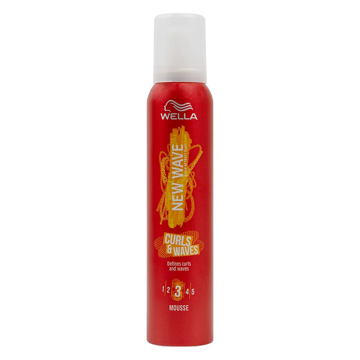 52530-Wella New Wave Curls & Waves Mousse 200ml