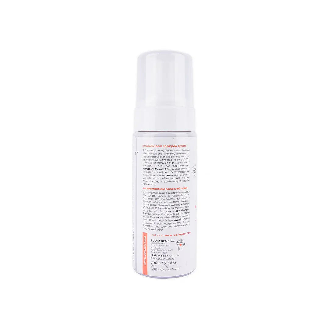 Roofa Calendula & Panthenol Foam Shampoo Syndet 150ml