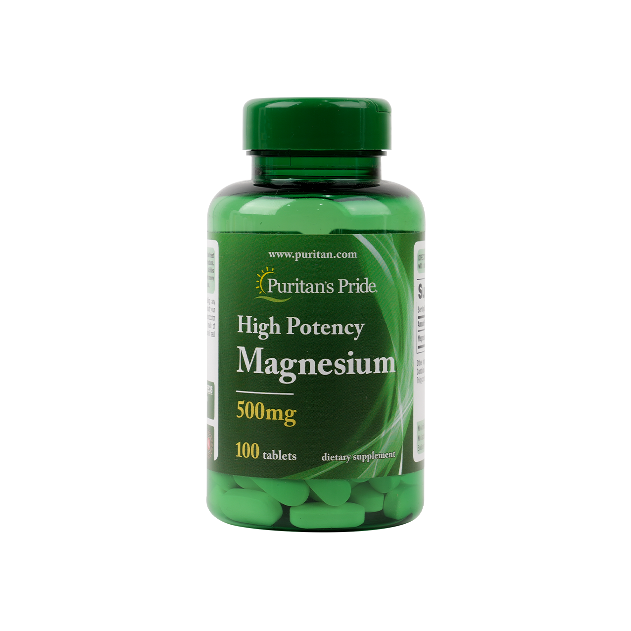 Puritans Pride Magnesium 500mg 100Tablets