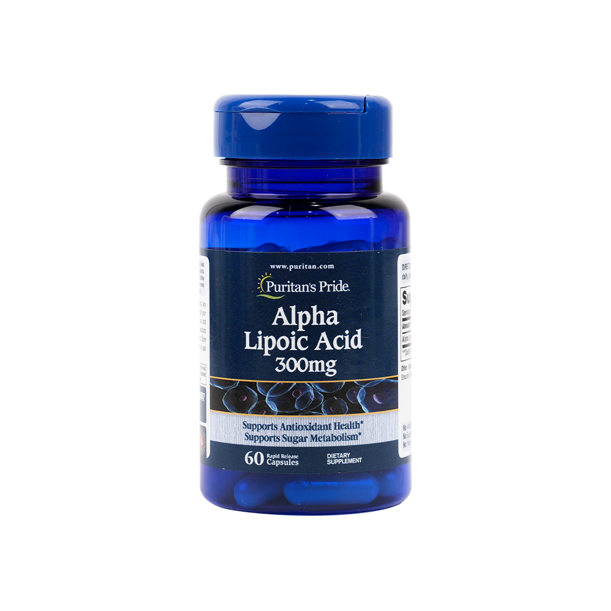 Puritans Pride Alpha lipoic Acid 300mg 60Capsules