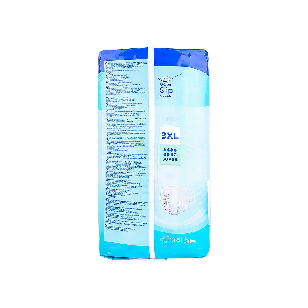 تينا بروسكين سليب سوبر حفاضات كبار السن سوبر 3 اكس لارج 8 قطع