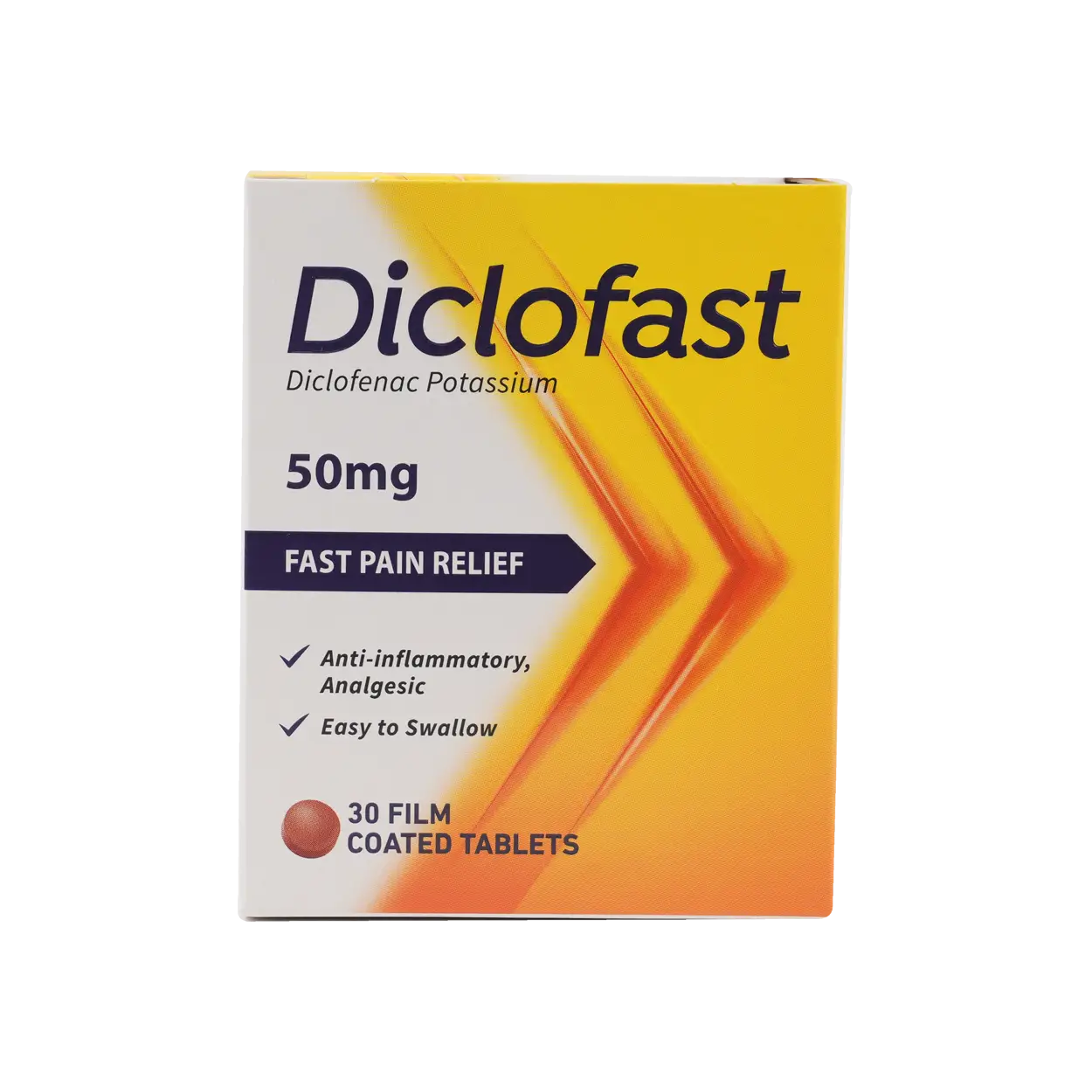 Diclofast 50mg 30 Tablets
