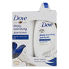 Dove Deeply Nourishing Body Wash 250ml + loofah