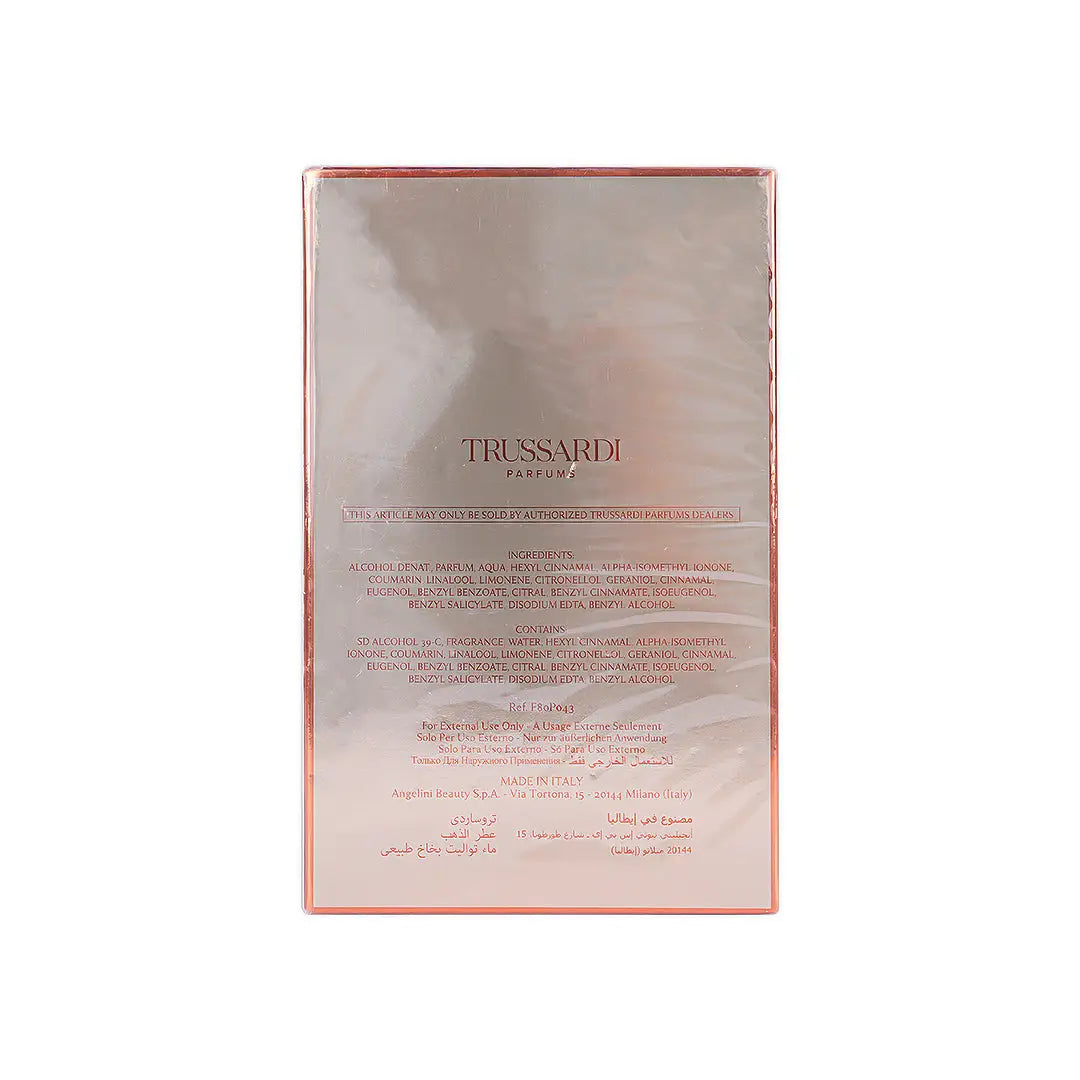 عطر تروساردي سينت أوف جولد أو دو بارفان 100 مل